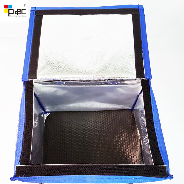 Reusable Thermal Insulation Bag Wholesale Non Woven Lunch Cooler Bag For Food handbag