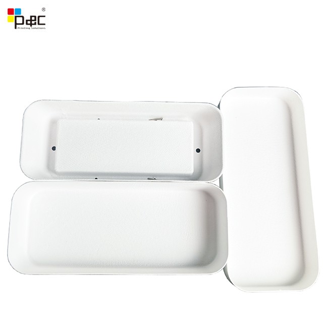 High Quality PAPER BOX Custom Order Electronic Devices Green Packaging Box Inside Paper Pulp Blister Tray