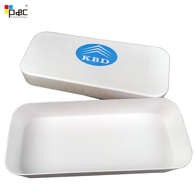 High Quality PAPER BOX Custom Order Electronic Devices Green Packaging Box Inside Paper Pulp Blister Tray