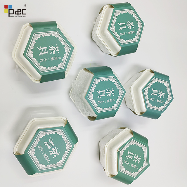 P&C - Degradable Cane Pulp Material Portable Disposable Travel Tea Cup Tea Box Paper Tea Set Paper pulp