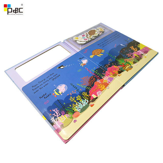 P&C - Professional Printer High Quality And Custom Color Children Book Printing Quick start guide /sticker