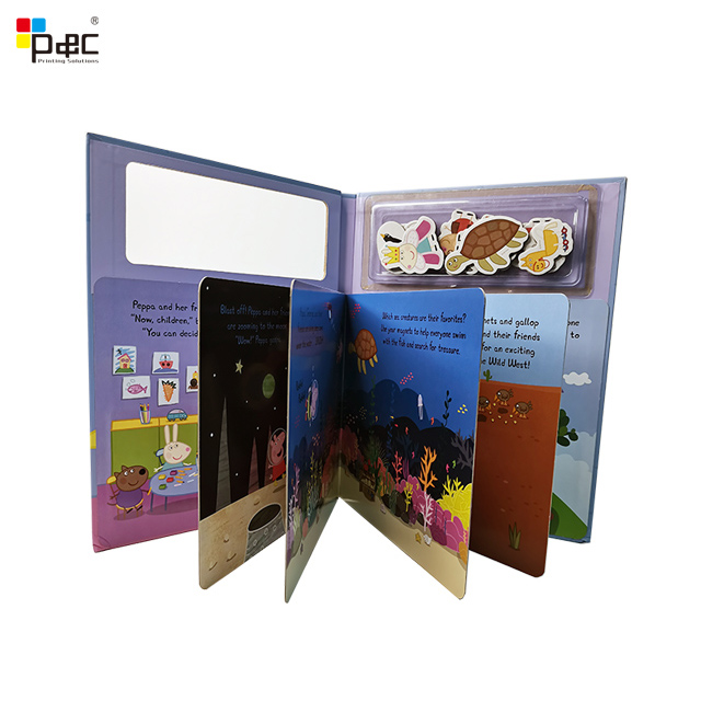P&C - Professional Printer High Quality And Custom Color Children Book Printing Quick start guide /sticker