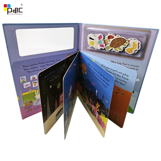P&C - Professional Printer High Quality And Custom Color Children Book Printing Quick start guide /sticker
