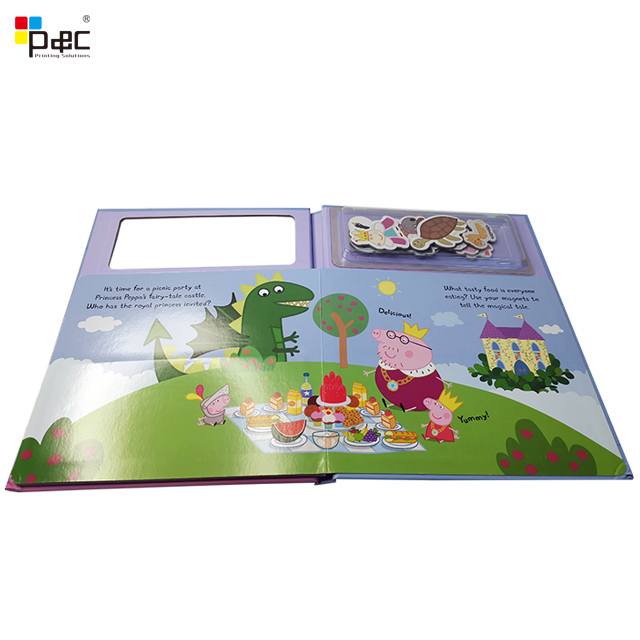 P&C - Professional Printer High Quality And Custom Color Children Book Printing Quick start guide /sticker