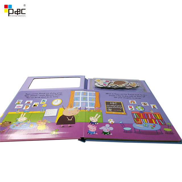 P&C - Professional Printer High Quality And Custom Color Children Book Printing Quick start guide /sticker