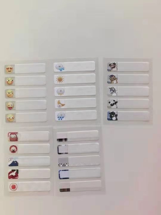 Water Proof Name Sticker Cup Label Printing Logo Label Paper Card Instruction Pe Bag Quick start guide /sticker