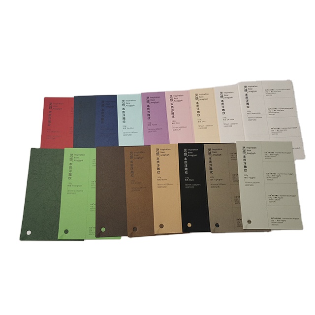 Paper packaging supplier eco-friendly paper Material Base Paper Inspiration Base Stripe Anaglyph Paper paper / card