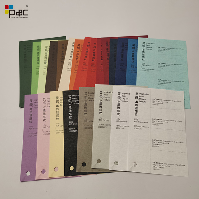 Paper packaging supplier eco-friendly paper Material Base Paper Inspiration Base Stripe Anaglyph Paper paper / card