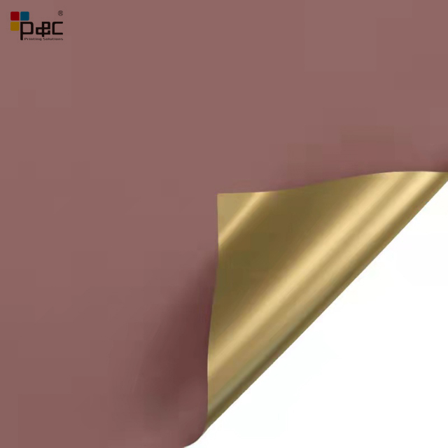 P&C - Top Sale Guaranteed Quality Quick Gold Wrapping Paper For Flowers paper / card