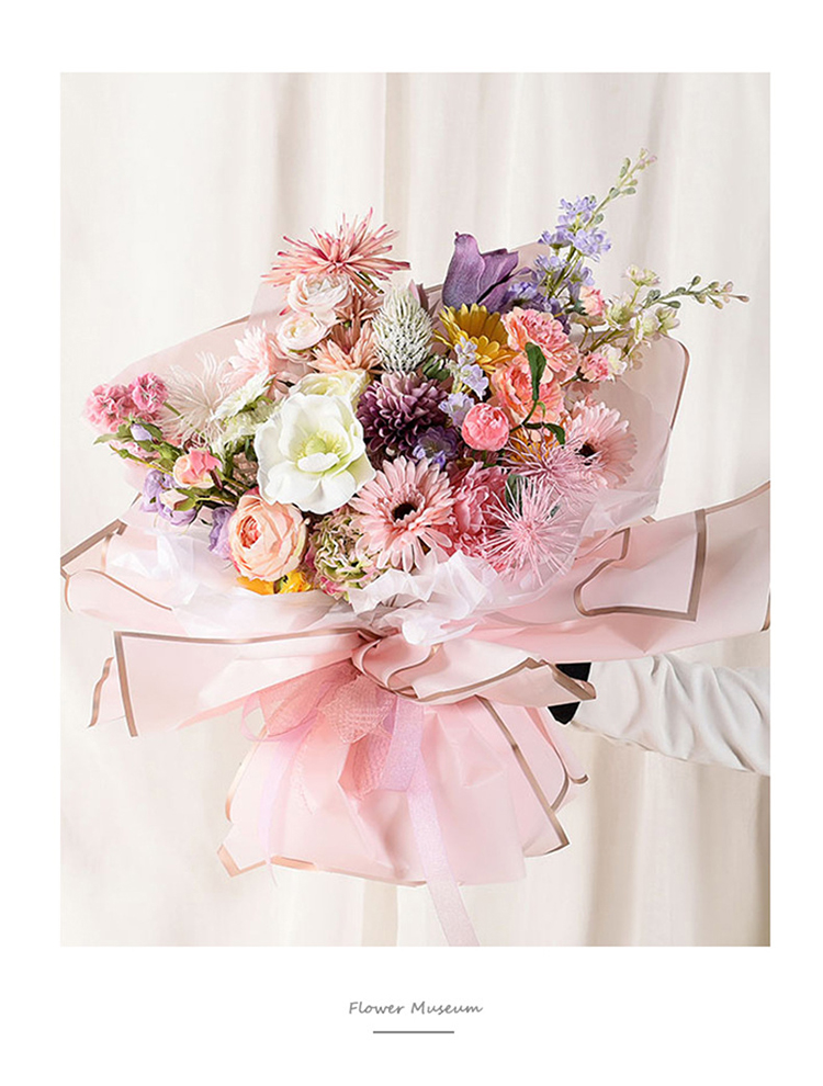 P&C - Flower Packing Paper Gold Edge Paper For Flower Bouquet Packing paper / card