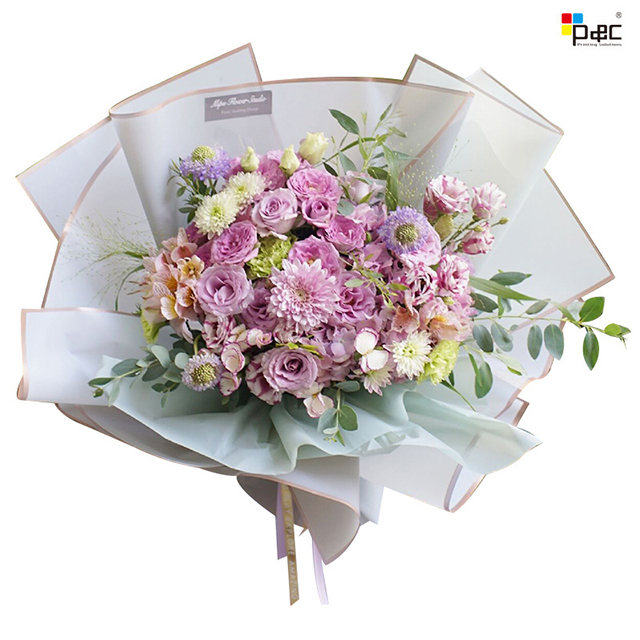 P&C - Flower Packing Paper Gold Edge Paper For Flower Bouquet Packing paper / card