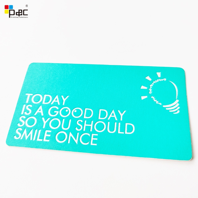 P&C - Low Moq name card Customized Size Business Card Printing Business Cards Packaging paper card