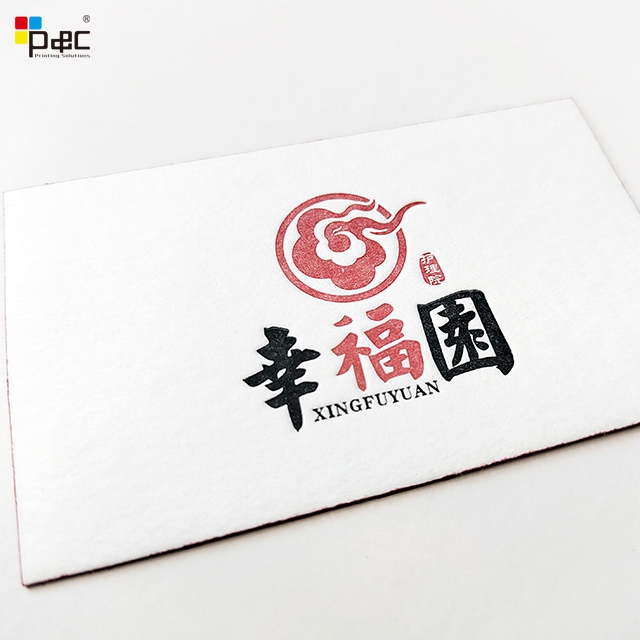 P&C - Low Moq name card Customized Size Business Card Printing Business Cards Packaging paper card