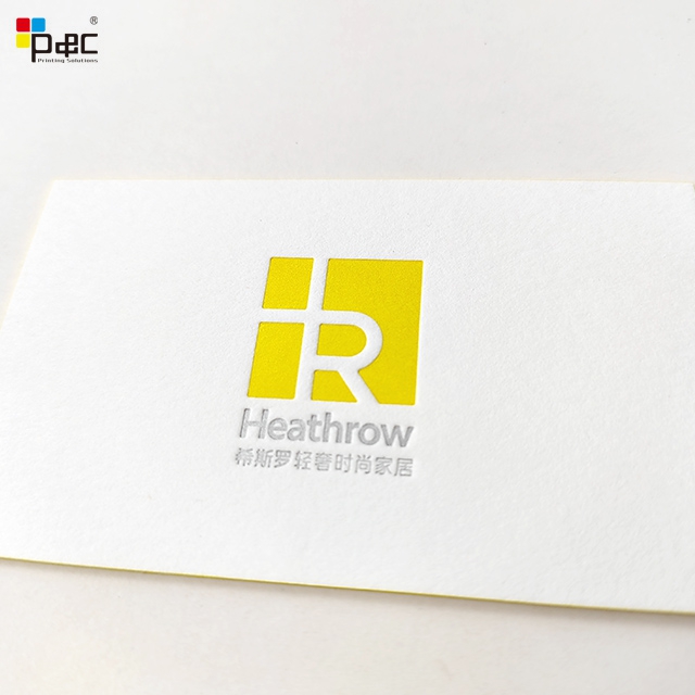 P&C - Custom Luxury Business Card Printing Thank You Card For Small Business Cards paper / card