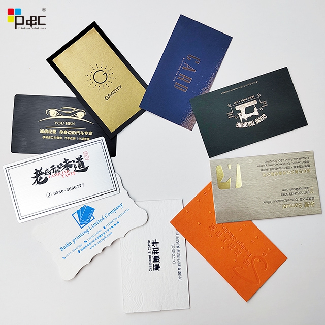 P&C - Custom Luxury Business Card Printing Thank You Card For Small Business Cards paper / card
