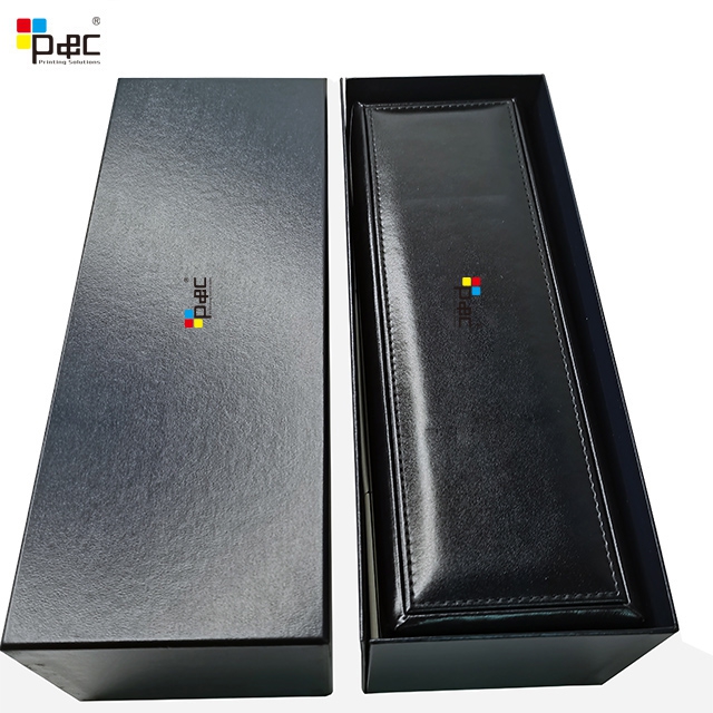 P&C - Luxury High Precision Quality Customize Black Magnet Packaging Gift Boxes For Pen Electronic Packaging Box