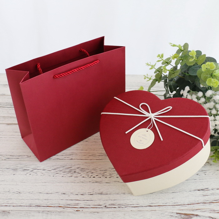 P&C - Heart Shape Boxes Valentines Day Boxes Packaging Gift Accessories Customized paper Jewelry Box