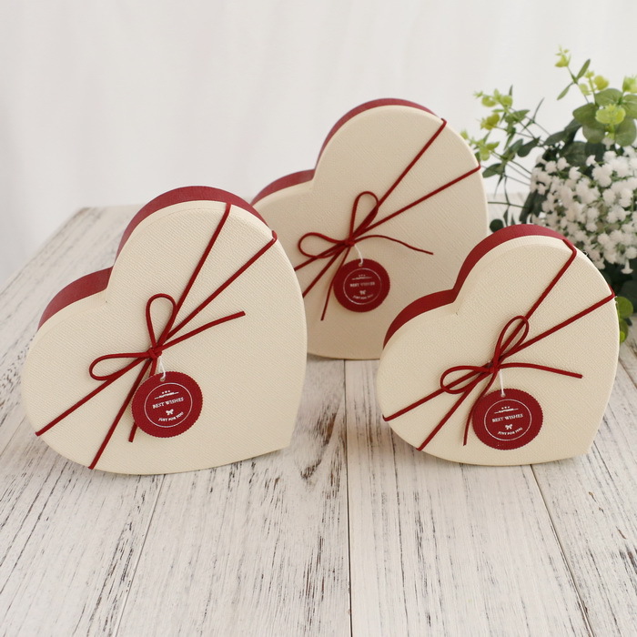 P&C - Heart Shape Boxes Valentines Day Boxes Packaging Gift Accessories Customized paper Jewelry Box