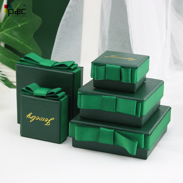 high quality lid and baase gift box Perfume Paper Box Packaging With Ribbon Square Cosmetic Jewelry Box