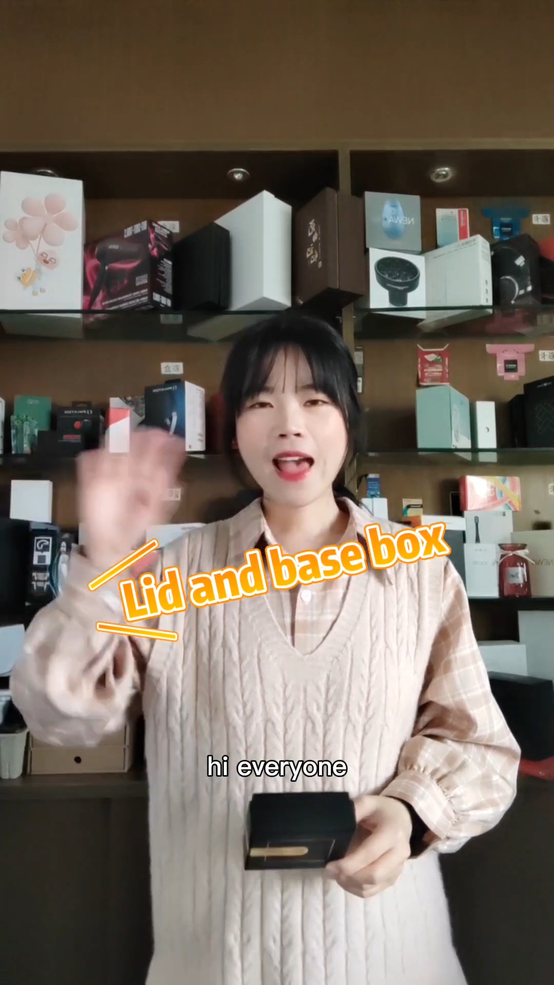 high quality lid and baase gift box Perfume Paper Box Packaging With Ribbon Square Cosmetic Jewelry Box