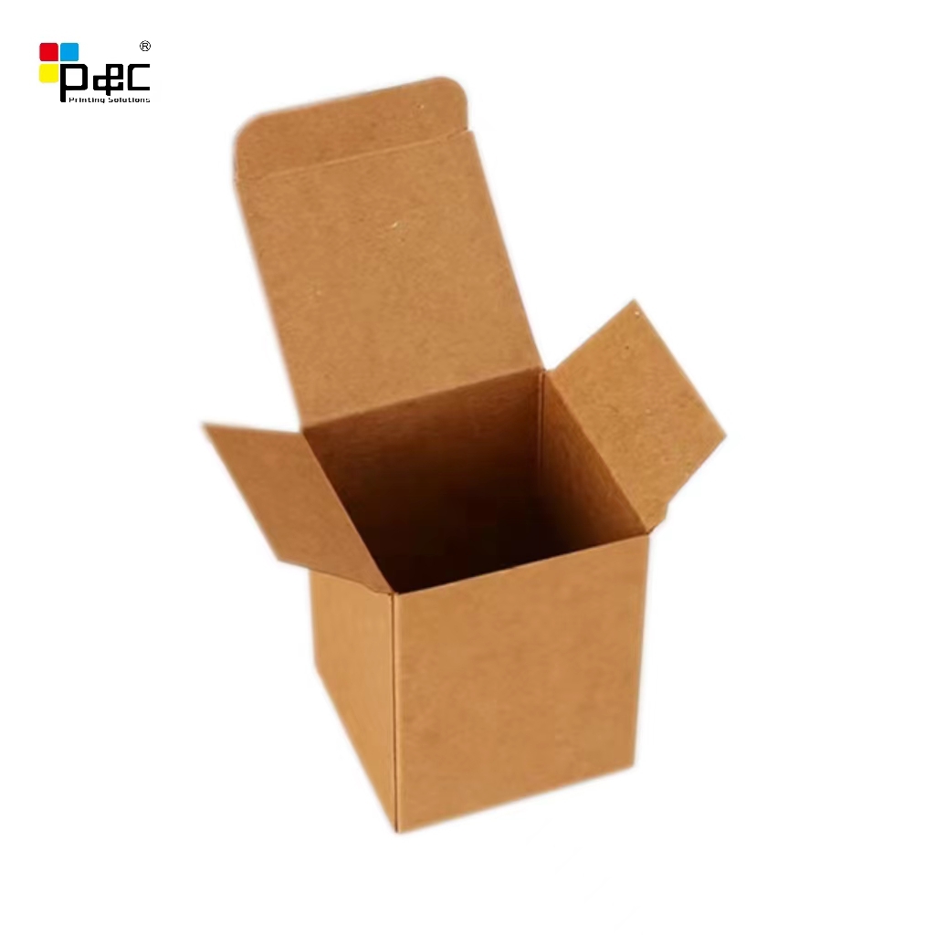 Kraft Paper Brown Cardboard Handmade Soap White Craft Paper Recycled Paper Box Eco Friendly Custom corrugated box