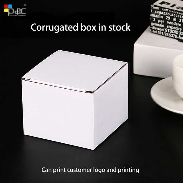 P&C - 3 Layer Corrugated Paper White Box Large Small Packaging Gift Box P&c Packaging Logistics Box