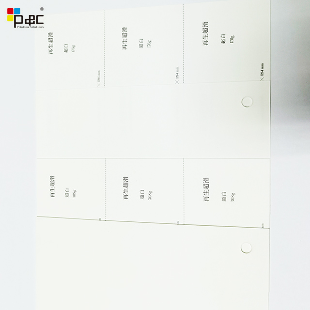 P&C - Paper Processing 176g/238g/308g/365g Offset Paper Recycled 100% Silk Smooth P&c Packaging paper / card