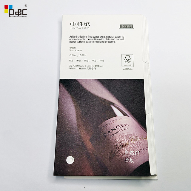 P&C - Paper Processing 120 G-350 G Natural Paper Offset Printing Natural White And Natural Beige paper / card