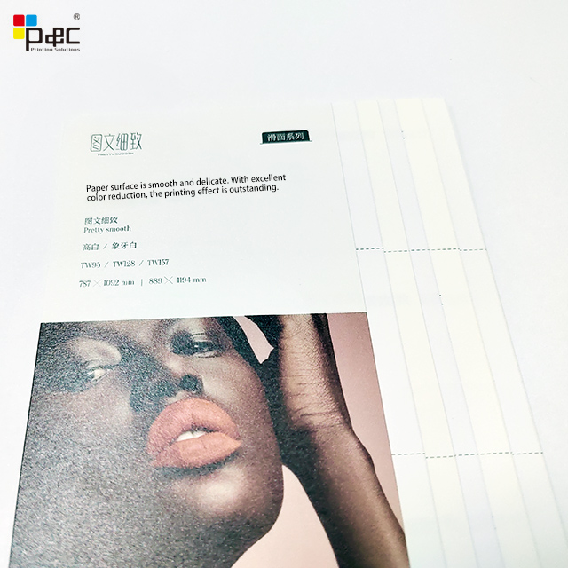 P&C - Carbonless Paper Offset Tw95/tw128/tw157 Pretty Smooth Paper High White / Ivory paper / card