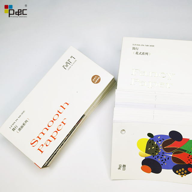 P&C - Factory Supply Carbonless Paper Offset Printing Wood Silk Paper Writing/painting Paper 4c Printing paper / card