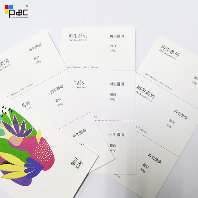 Paper Processing 176 Gsm Offset Paper Recycled 100% Silk Smooth Painting Paper/ Instruction Packaging paper / card