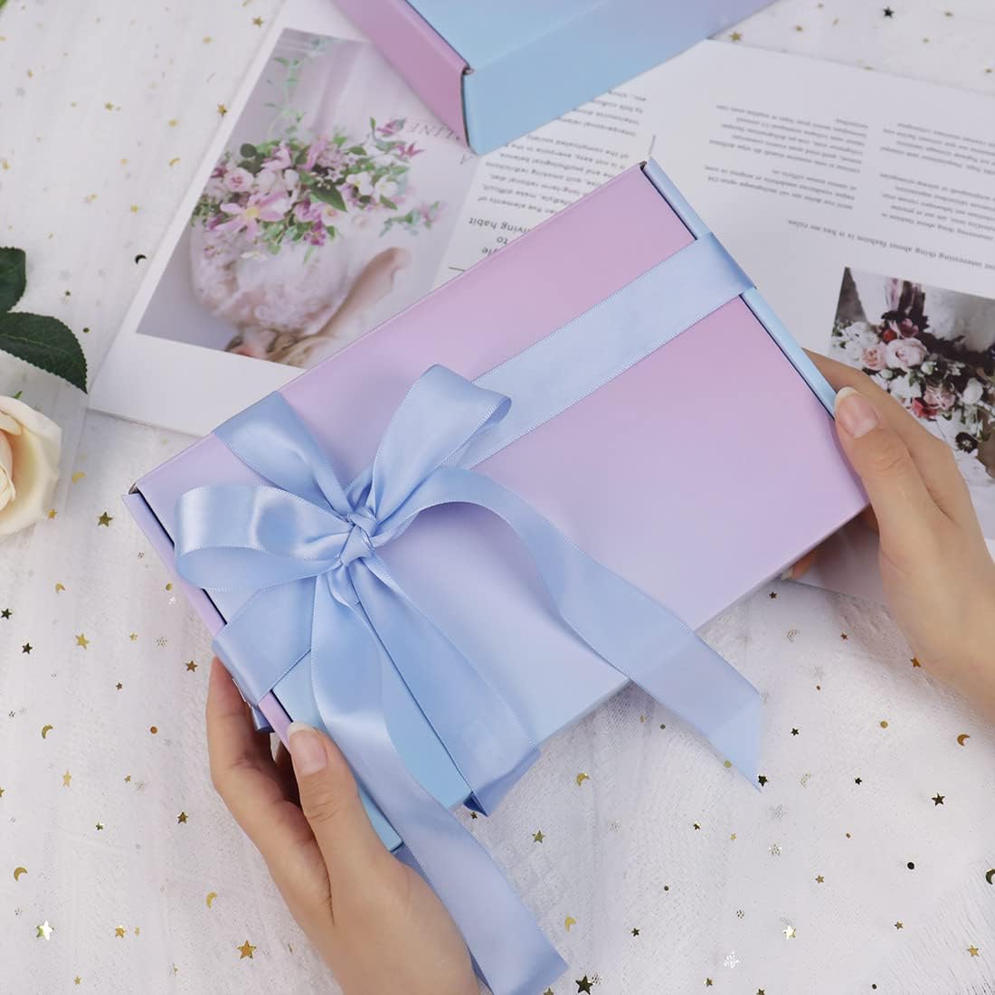 Custom Mailer Printed Pink Colorful Apparel Boxes Corrugated Mailer Box Shoes Clothes Box Packaging With Logo