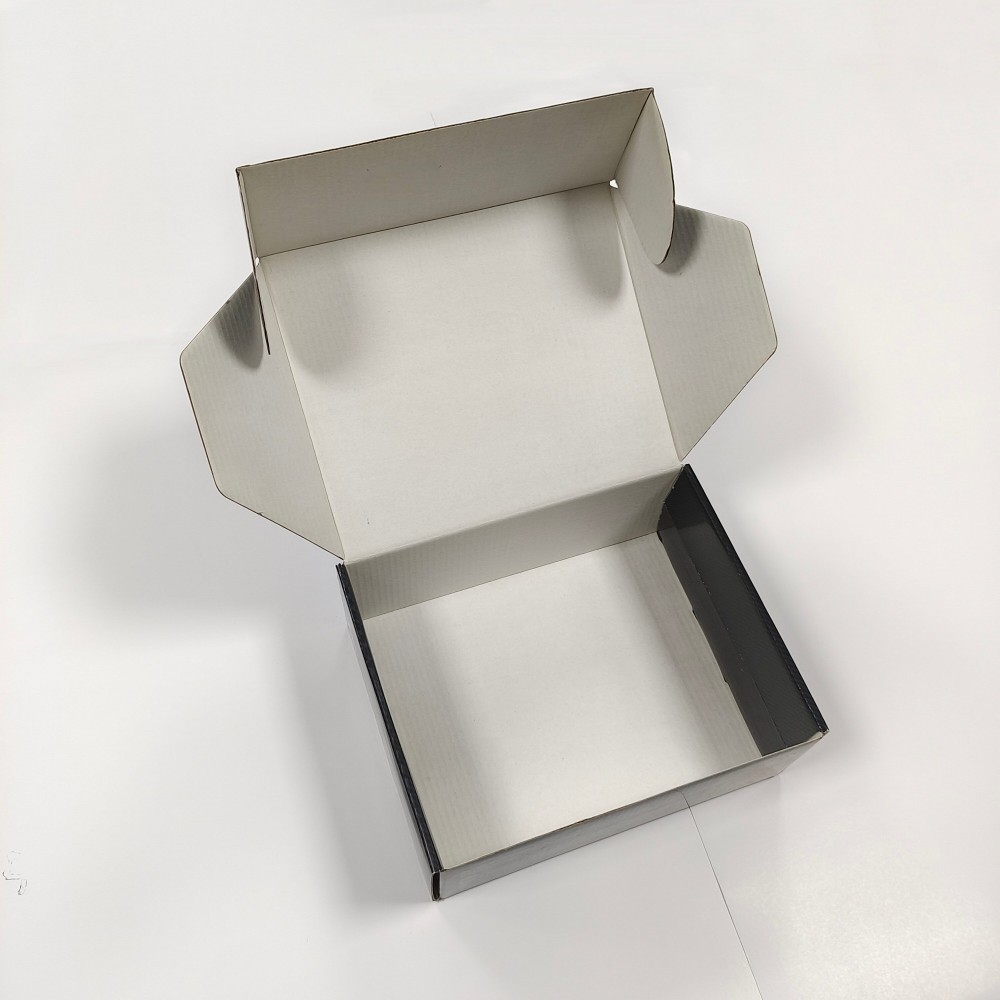 Customized packaging box wholesale corrugated paper electronics mailer glossy paper box with logo