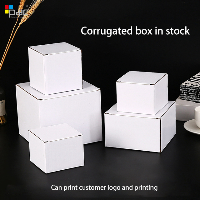 Cheap price Corrugated Paper White Box Mailer Packaging Custom Corrugated logistics box