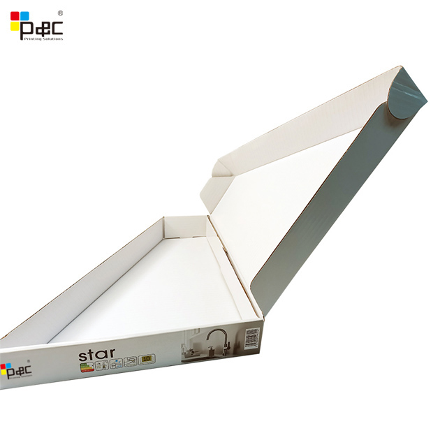 P&C - High Quality Corrugated Box Oem Water Tube Box Home Application Packing Shipping Mail Box corrugated box