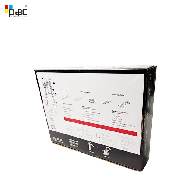 Eco-friendly Paper mailer Box custom Corrugated shipping Box For Water Stopcock Glossy Lamination corrugated box
