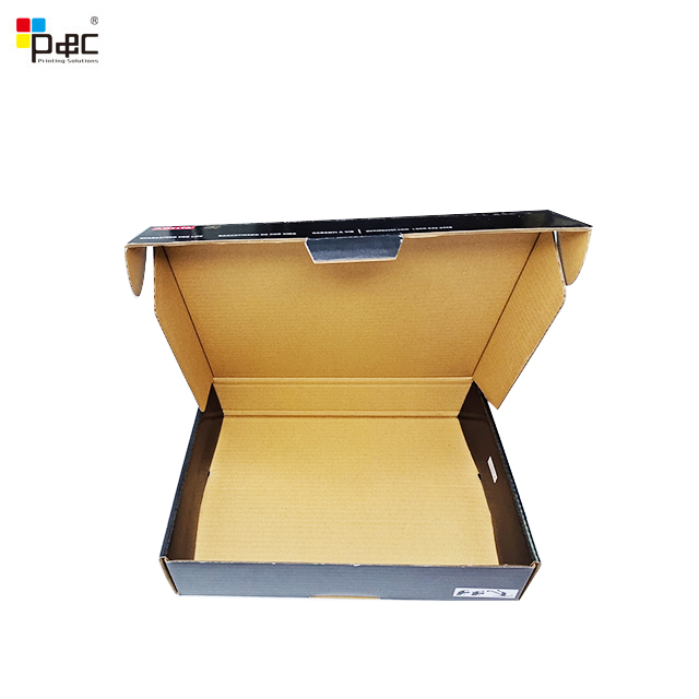 Eco-friendly Paper mailer Box custom Corrugated shipping Box For Water Stopcock Glossy Lamination corrugated box