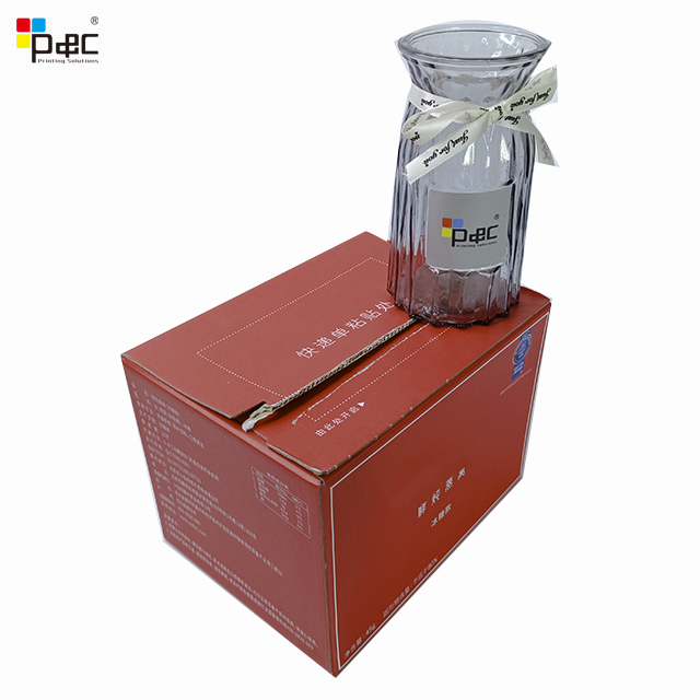 Cheap price food packaging box custom logo corrugated shipping paper box food zipper corrugated box