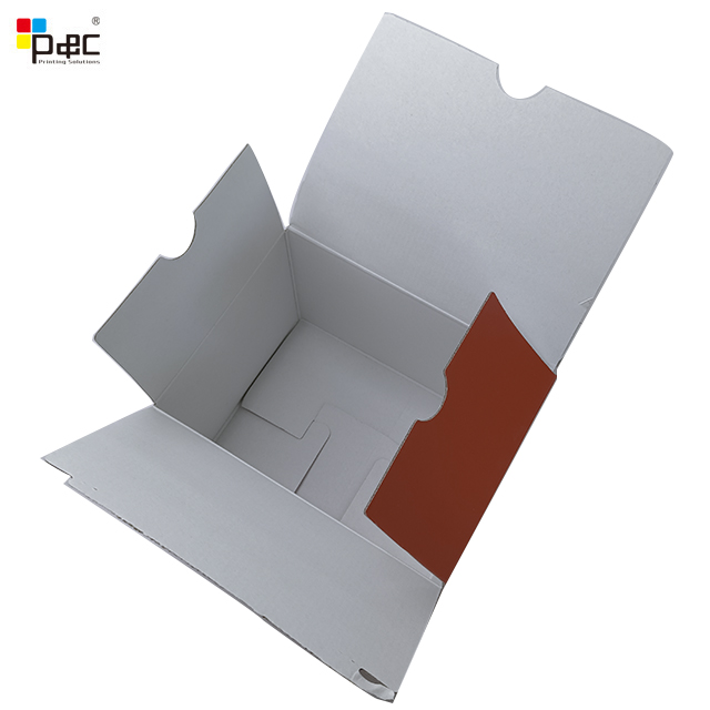 Cheap price food packaging box custom logo corrugated shipping paper box food zipper corrugated box