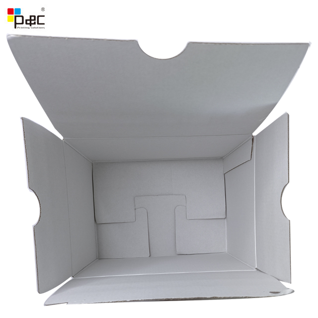 Cheap price food packaging box custom logo corrugated shipping paper box food zipper corrugated box