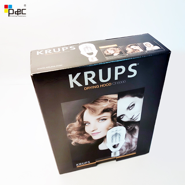 Corrugated box Rectangular Widely Used Superior Quality Color Box Cardboard Corrugated Hair Dryer Box 77
