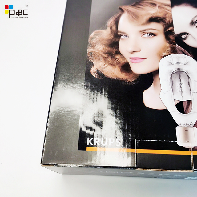 Corrugated box Rectangular Widely Used Superior Quality Color Box Cardboard Corrugated Hair Dryer Box 77