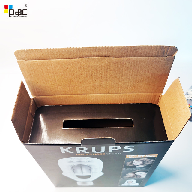 Corrugated box Rectangular Widely Used Superior Quality Color Box Cardboard Corrugated Hair Dryer Box 77