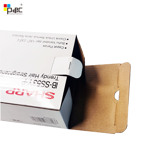 High Quality Durable paper packaging box Using Various Rectangular Corrugated Handle Box corrugated box