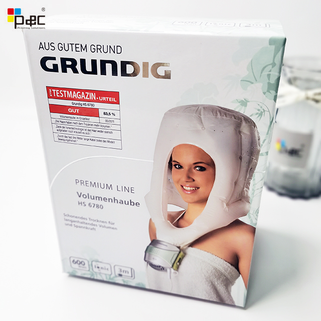 High quality Corrugated paper box Glossy Lamination Packaging Corrugated Boxes For Hair Dryer