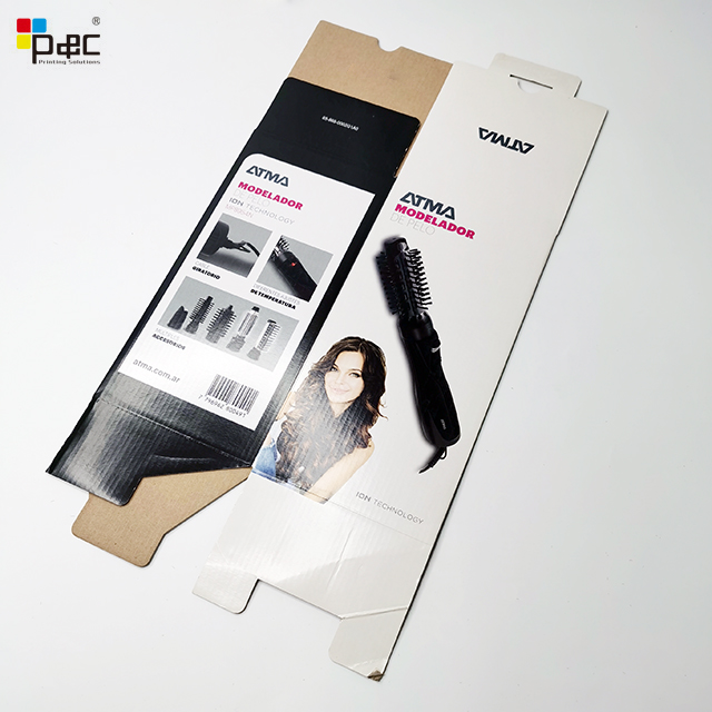 Best quality Matt Lamination B9 Flute corrugated box Custom electronics Corrugated Packaging Box