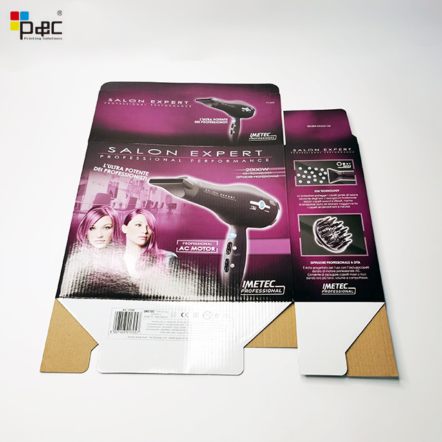 P&C - Cheap Price Rectangular Shipping Boxes custom logo corrugated paper box for home applianaces