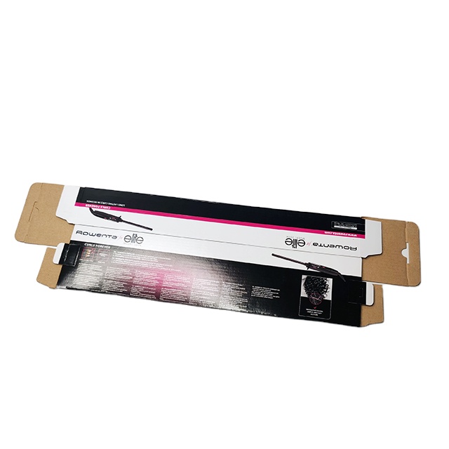 Customized Printing Corrugated Cardboard Box simple home appliance electronics shipping box with logo