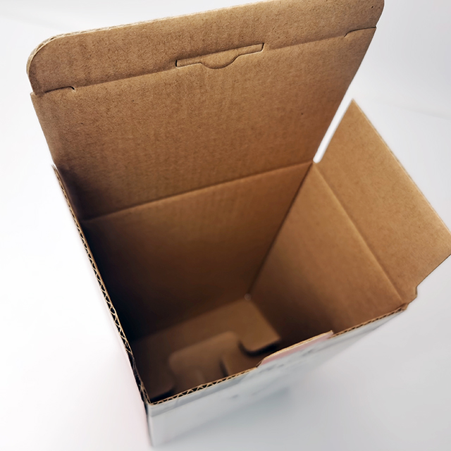 Hair dryer packaging box white corrugated box electronic products paper box supplier with custom logo