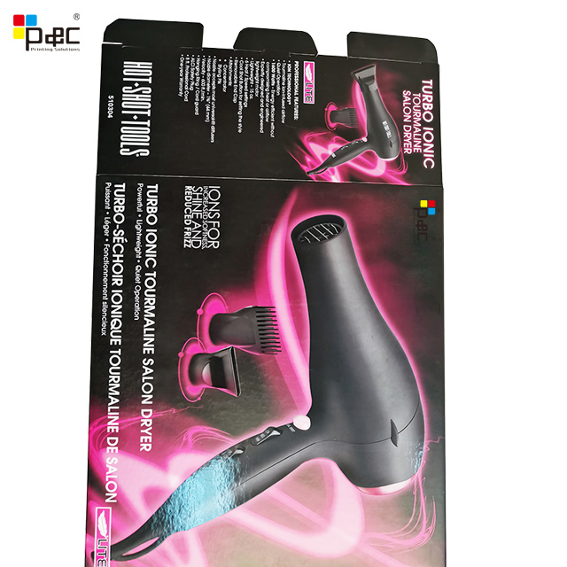 Wholesale Customized Corrugated Flat Box Cheap Price Hair Dryer Candle Shipping Packing Paper Box with Custom Logo